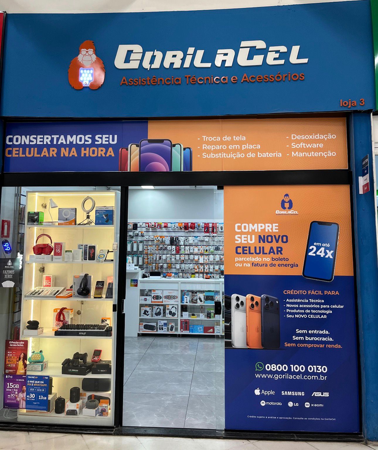 Loja Gorilacel Centro